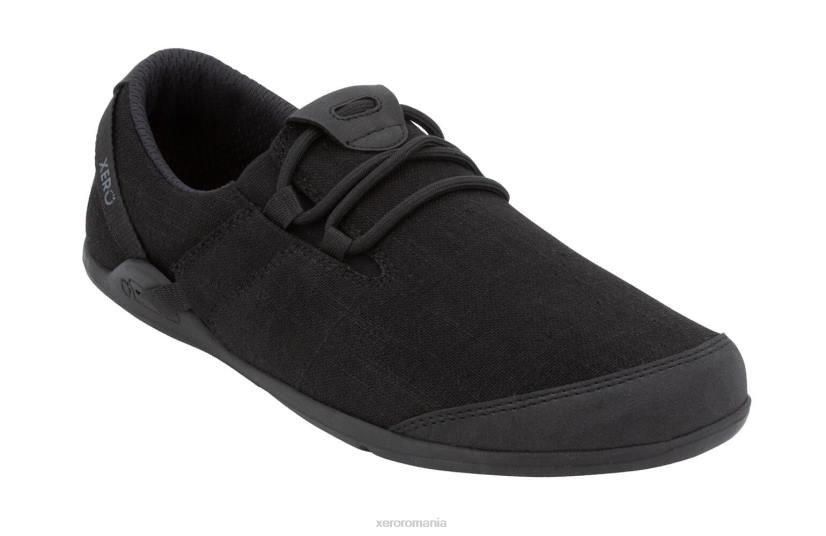 8284232 negru (canepa prietenoasa cu ploaie) Xero Shoes hana - confort de pânză casual - bărbați