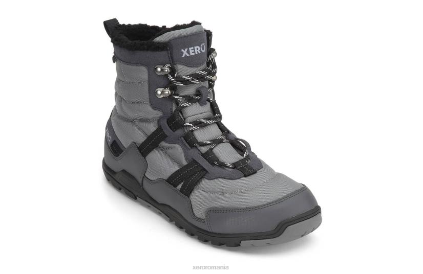 8284105 asfalt/negru Xero Shoes alpine - cizme de zapada pentru barbati
