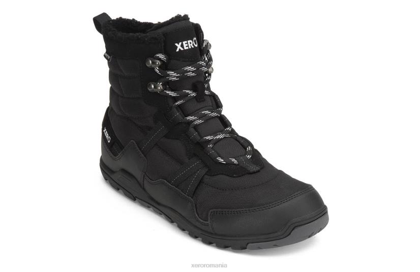 8284106 negru (fara copaci) Xero Shoes alpine - cizme de zapada pentru barbati
