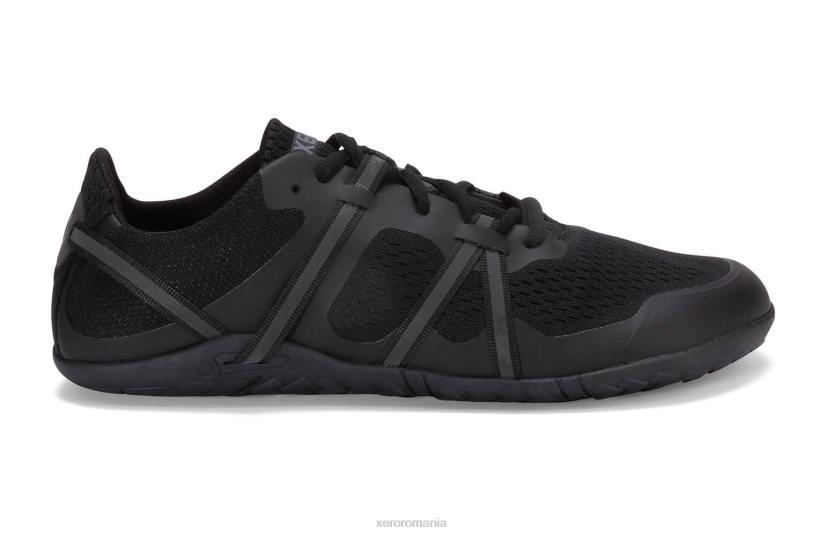 828423 negru Xero Shoes speed force ii - încălțăminte pentru alergare și antrenament de viteză