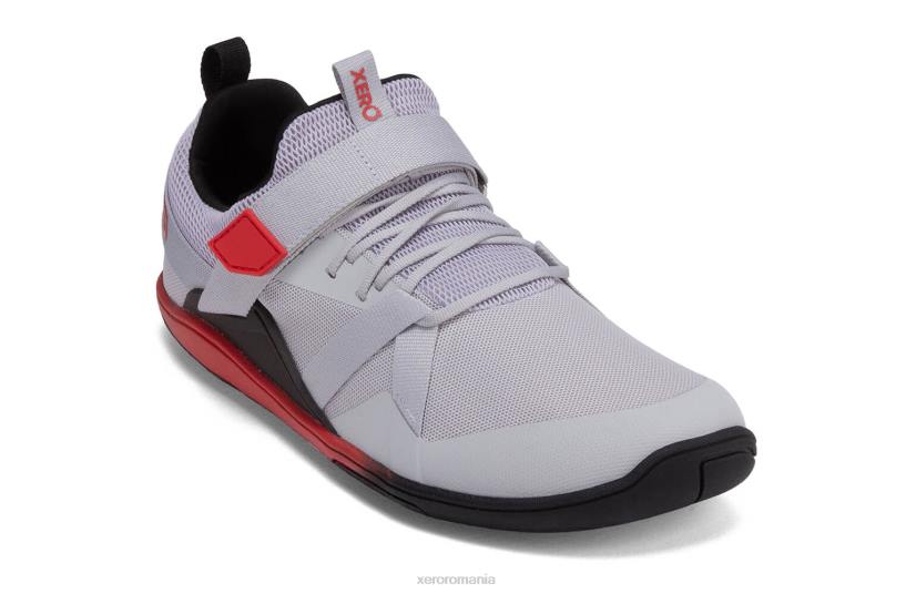 828427 micro gri/rosu Xero Shoes forza trainer - bărbați