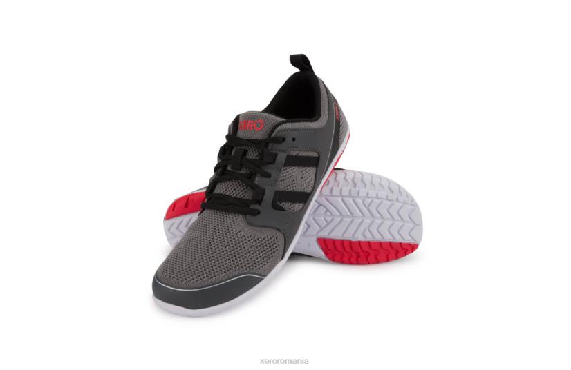 828441 gri închis/roșu Xero Shoes zelen - alergătorul tău de drum ecologic