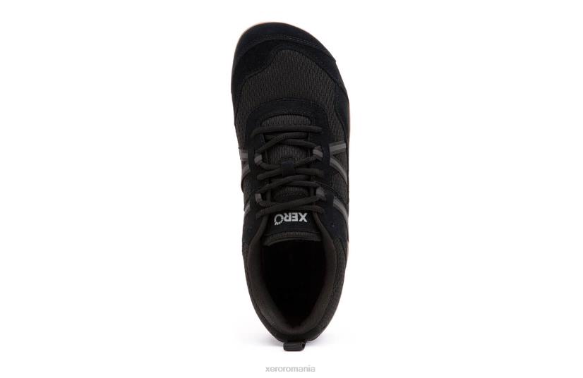 828455 negru / gumă Xero Shoes înainte piele de căprioară ¨ c bărbați
