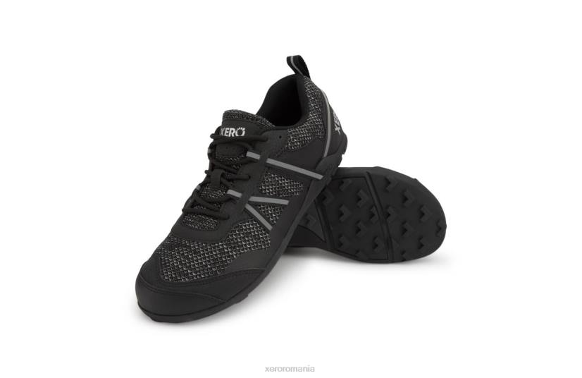 828465 negru Xero Shoes terraflex ii - pantof de alergare și drumeție - bărbați