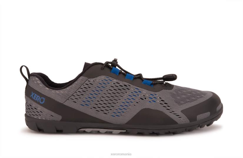 828467 gri oțel / albastru Xero Shoes aqua x sport ¨ c bărbați