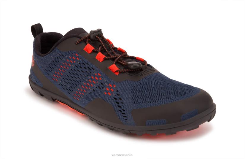 828476 albastru luminat de luna/portocaliu Xero Shoes aqua x sport ¨ c bărbați (clearance)