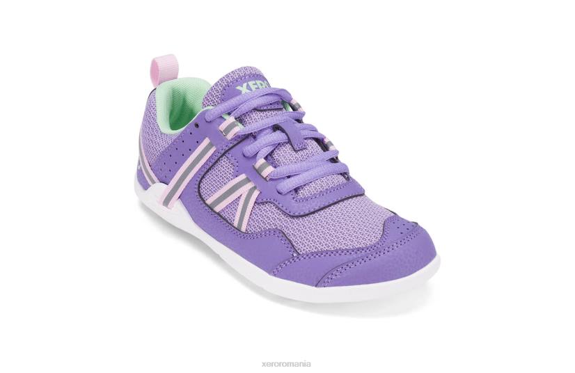 8284286 liliac / roz Xero Shoes pantof de alergare și fitness înainte - copii