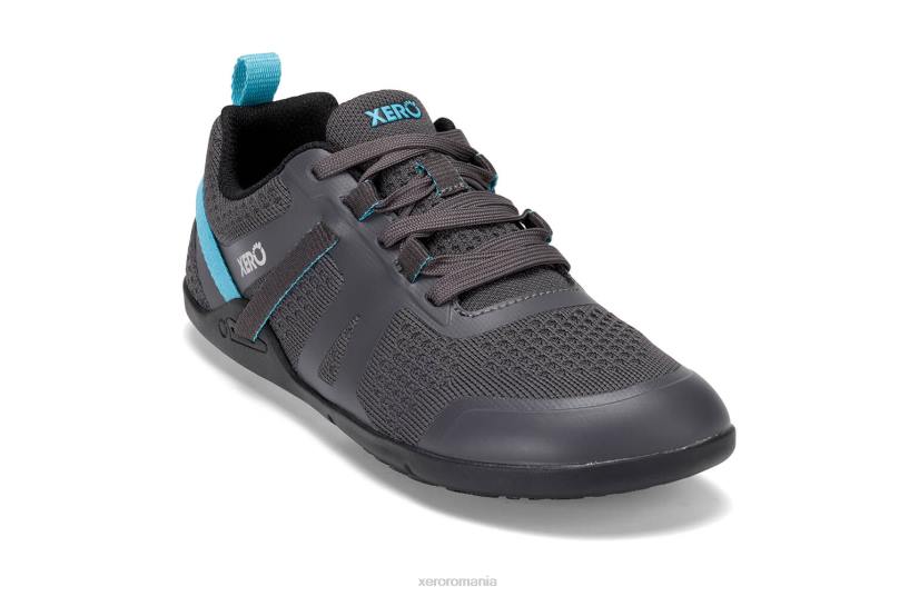 8284117 asfalt / strălucire albastră Xero Shoes prio neo - pantoful suprem pentru sport