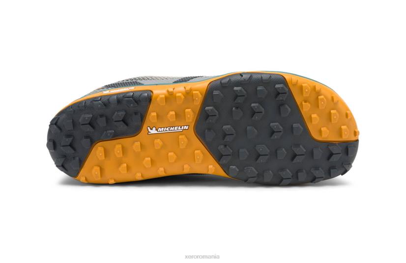 8284125 asfalt gri Xero Shoes scrambler low - pantof de trail cu talpă michelin fiberlite