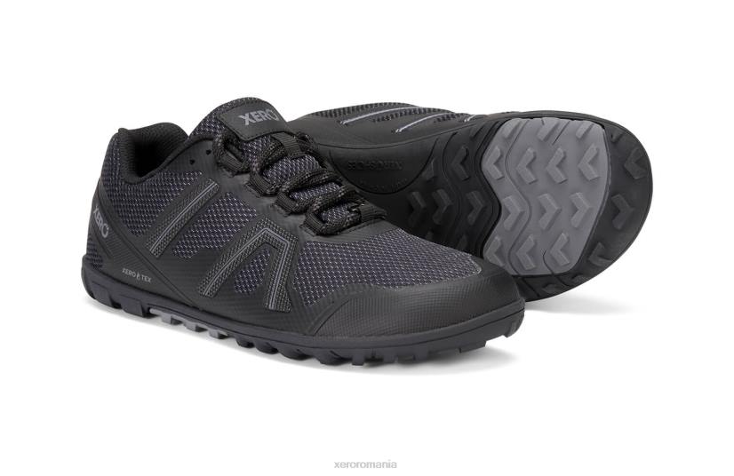 8284130 negru Xero Shoes mesa trail wp - alergător rezistent la apă