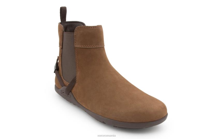 8284219 caramelă Xero Shoes tari - cizme chelsea din piele pentru femei