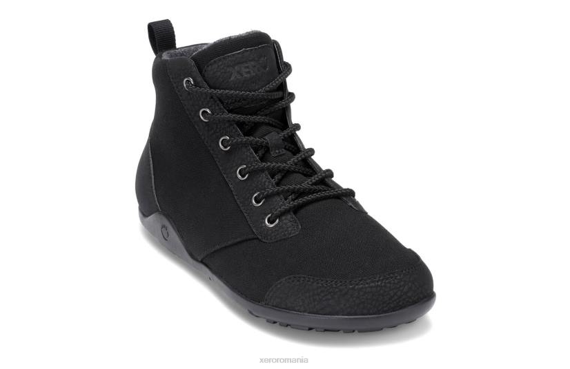 828463 negru Xero Shoes denver - cizma minimalistă prietenoasă cu vremea rece
